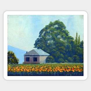 Sunflower Farm - Oil Sticker